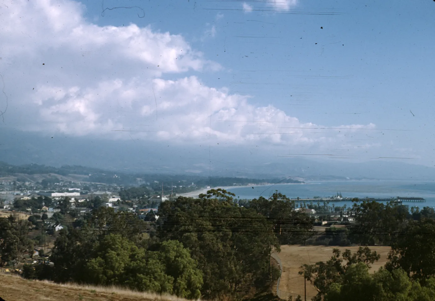 Santa Barbara coast looking south