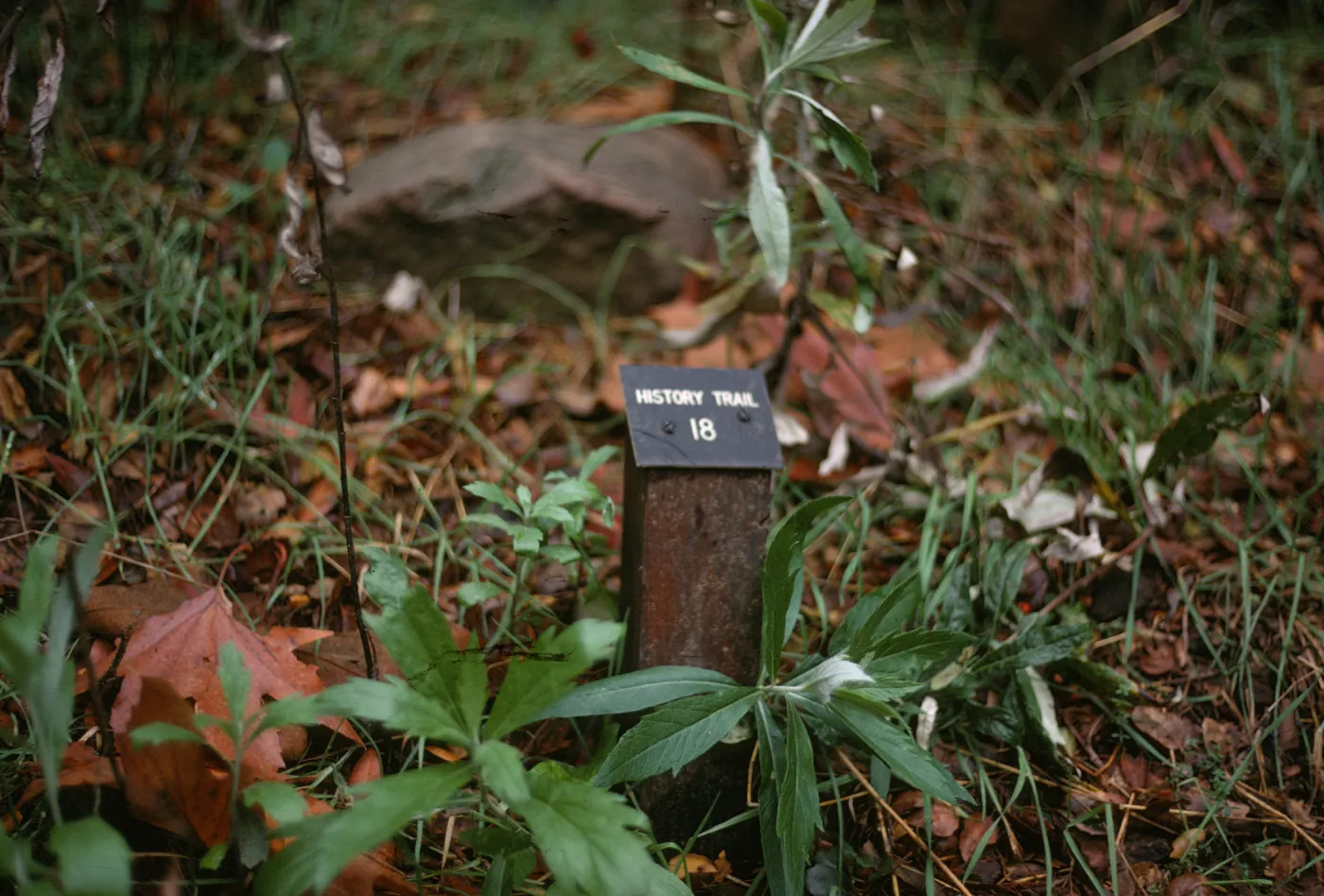 History Trail Marker