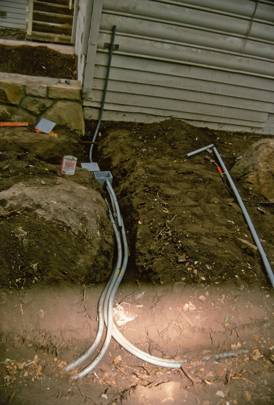 Constructing Home Demonstration Garden 