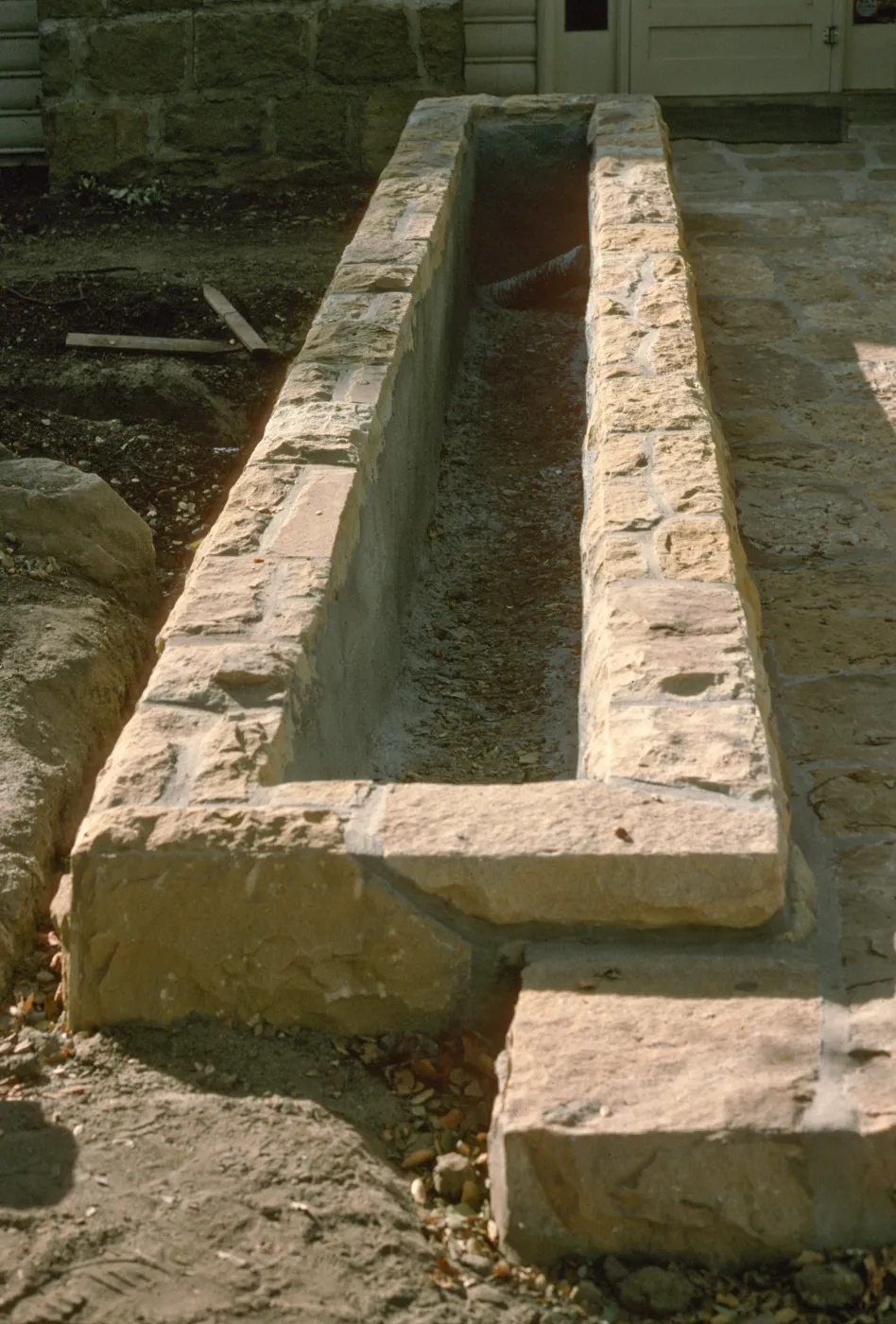 Constructing Home Demonstration Garden 