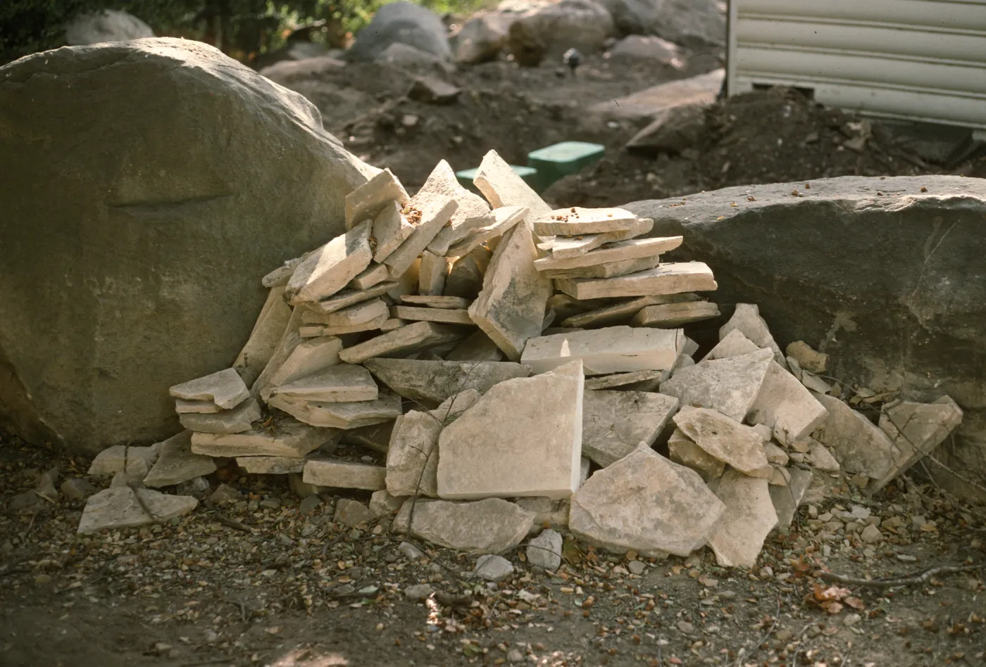 Constructing Home Demonstration Garden 