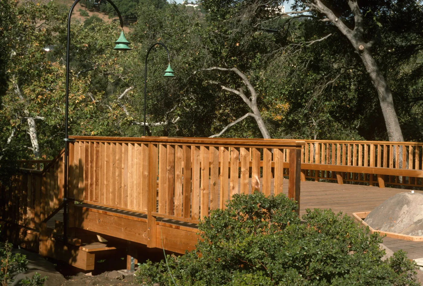 SBBG Home Demonstration Garden construction