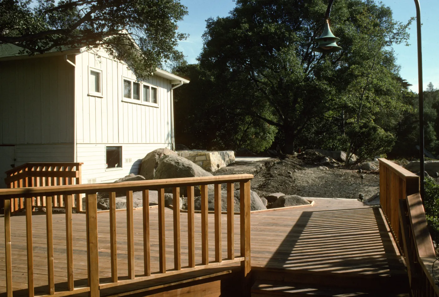 SBBG Home Demonstration Garden construction