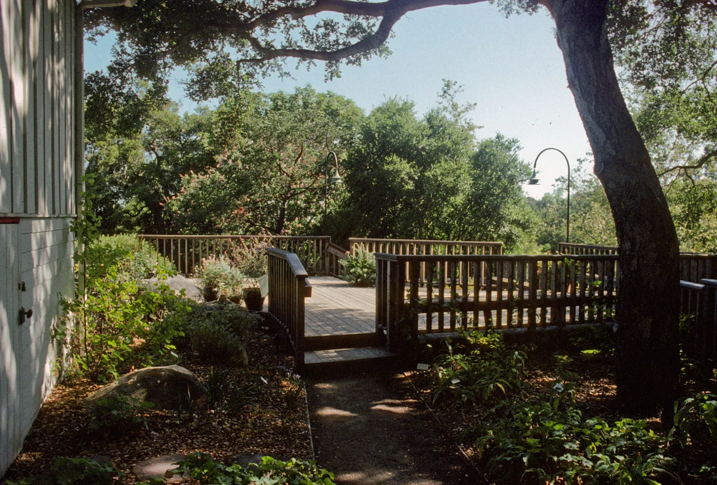 SBBG Home Demonstration Garden construction