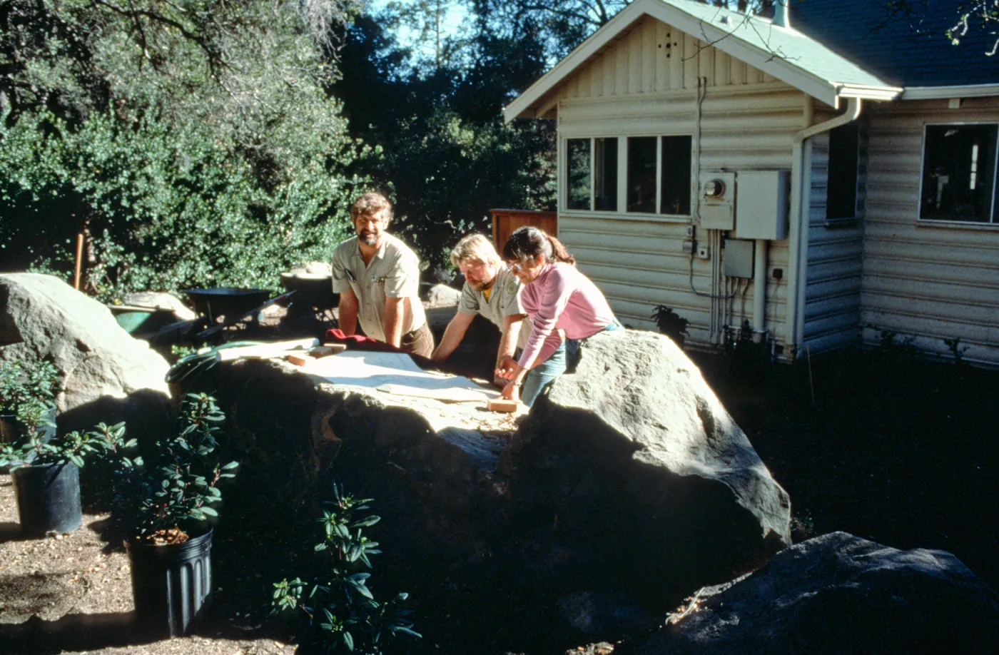 Planting of Home Demonstration Garden
