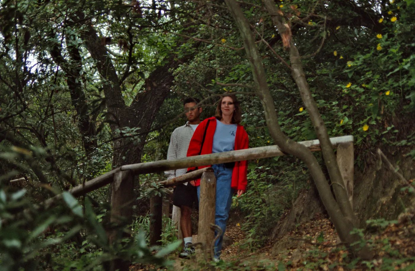 people hiking in Island Section