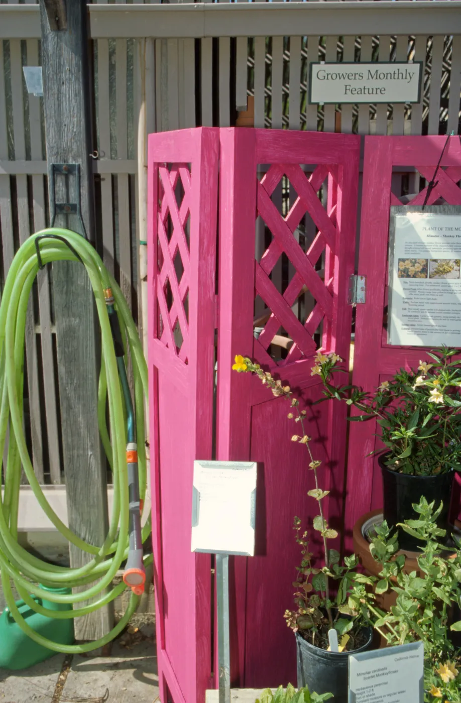 Garden Growers Nursery display