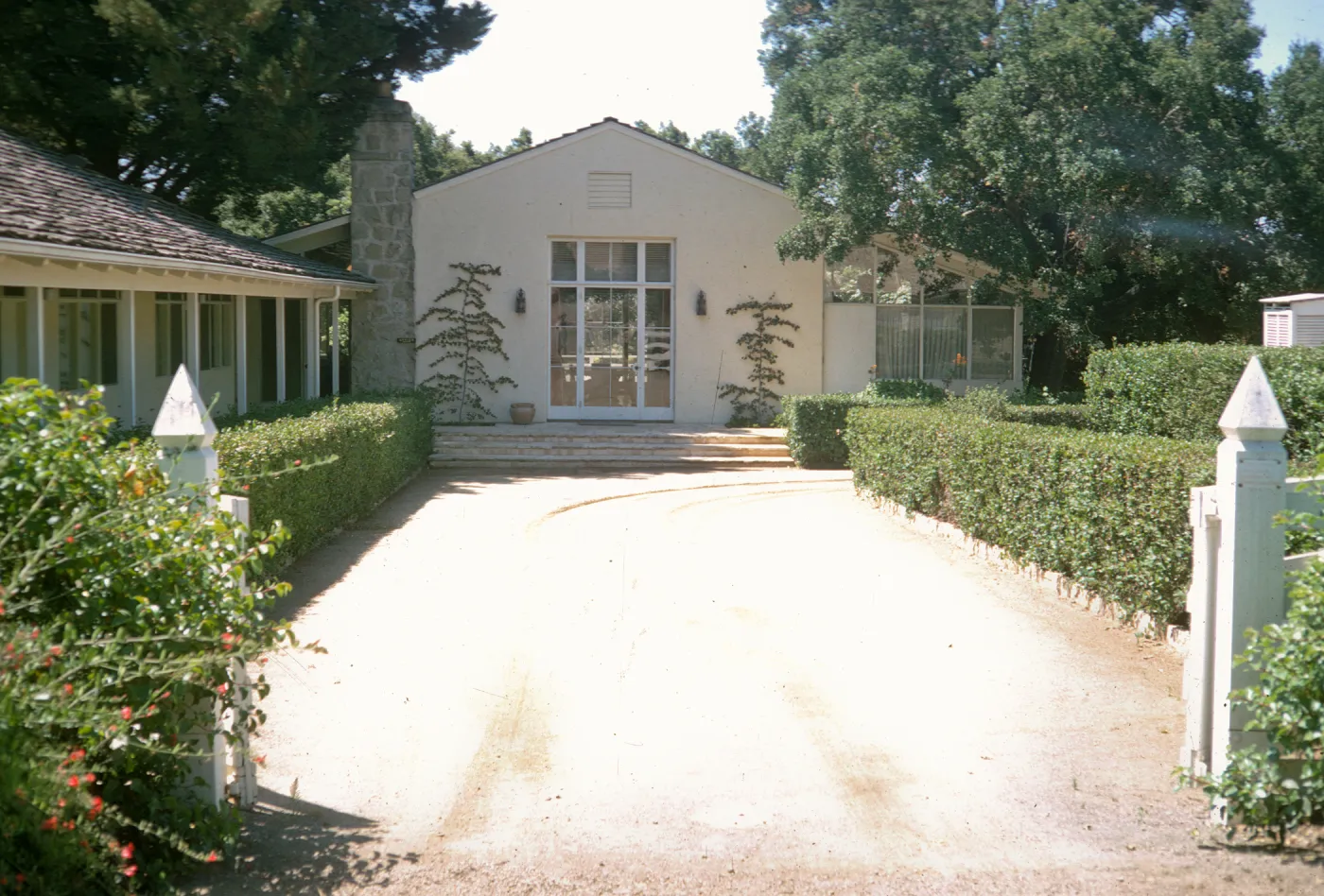 Courtyard and Blaksley Library