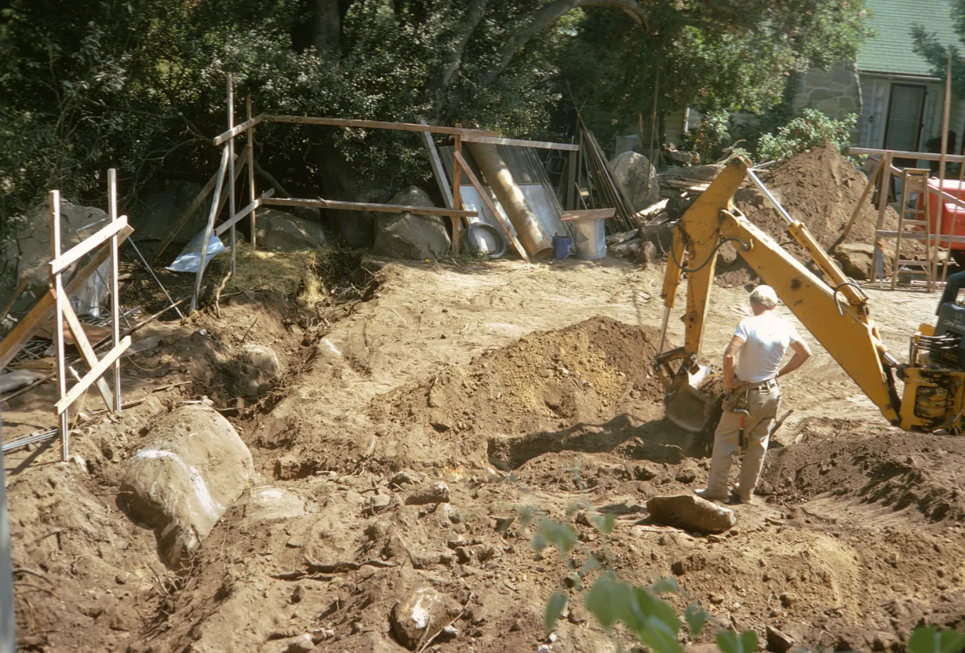 Beginning of Excavation ofr Herbarium