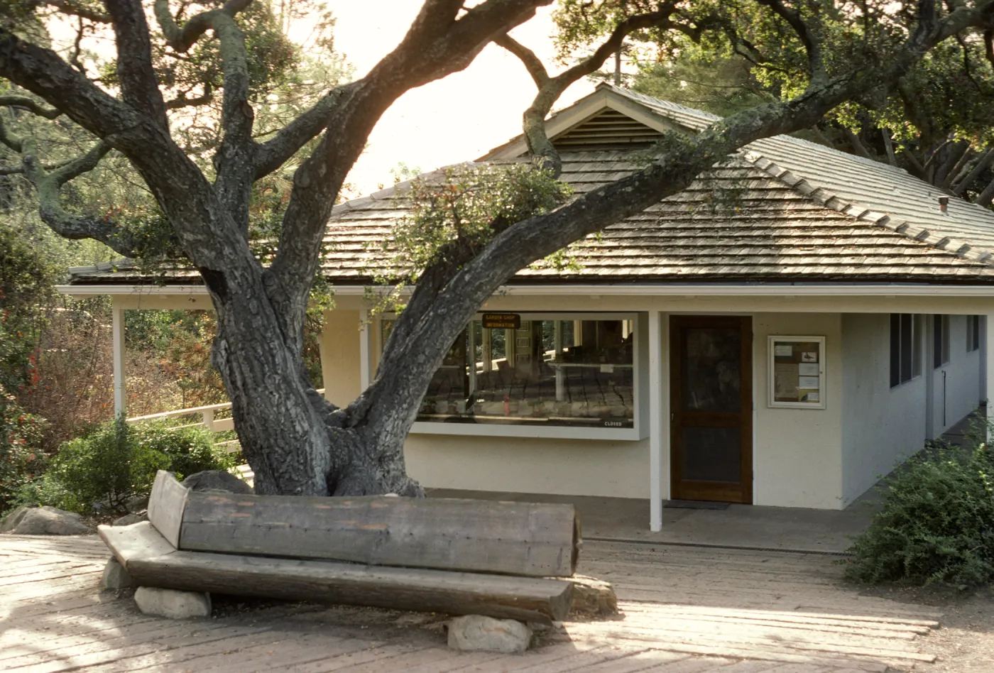 Gift Shop, entrance oak
