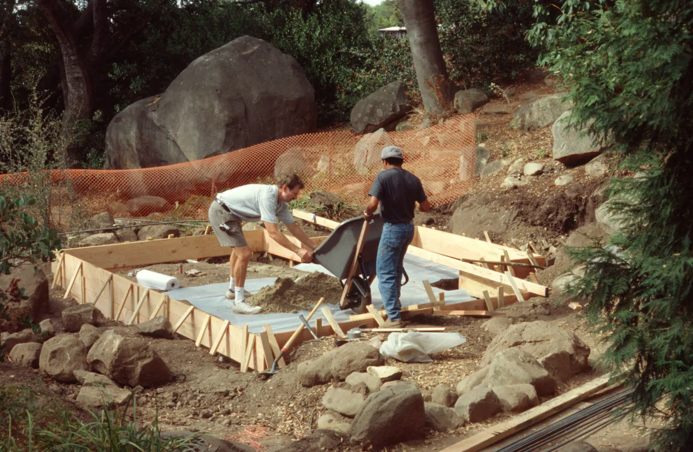 Tea House Cosnstruction