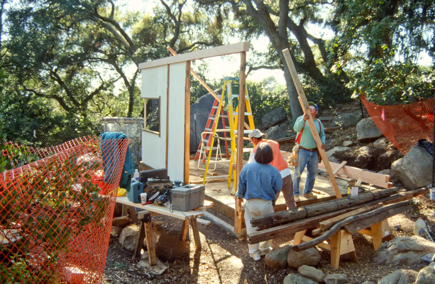 Tea House Construction