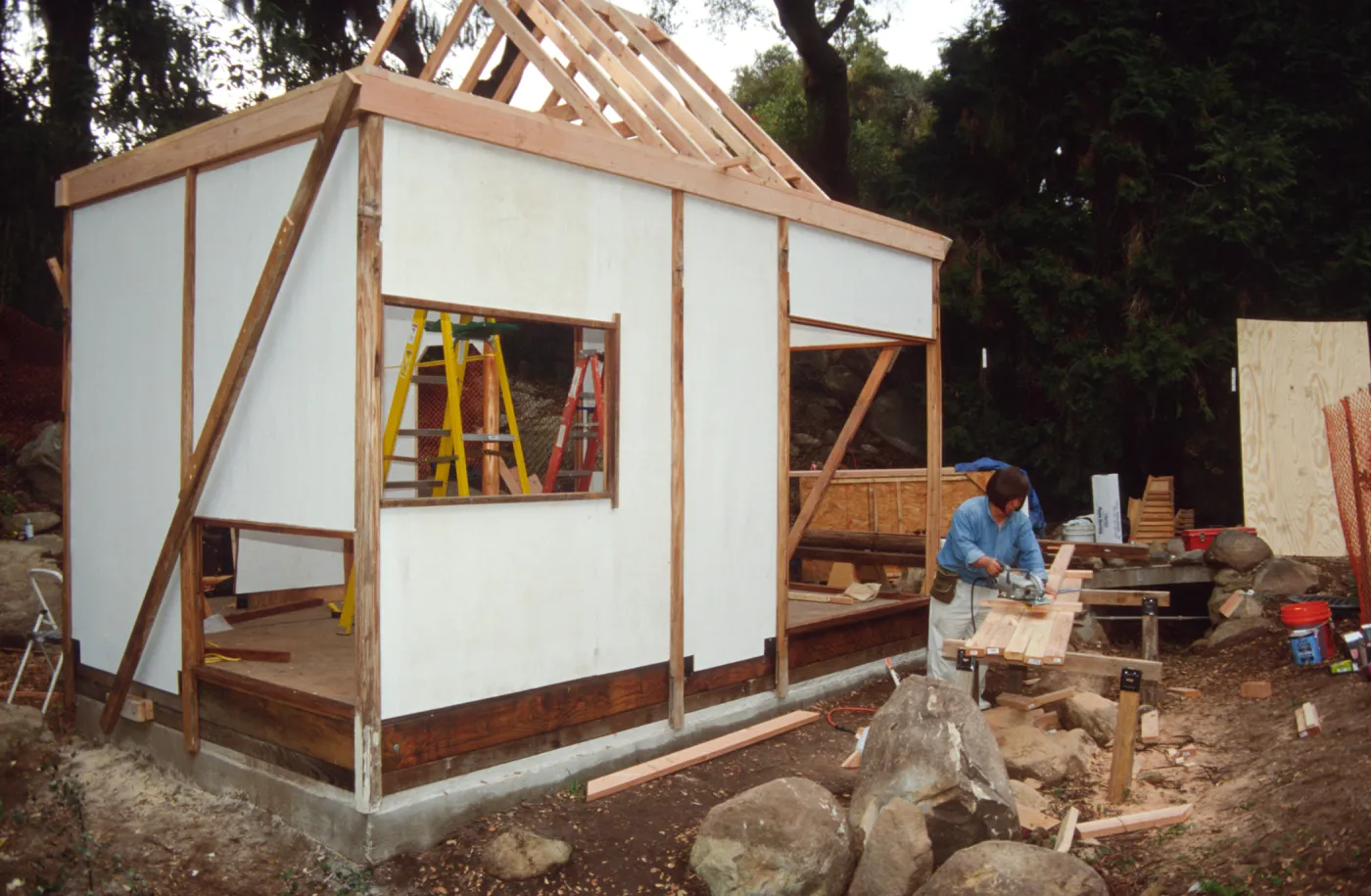 Tea House Construction