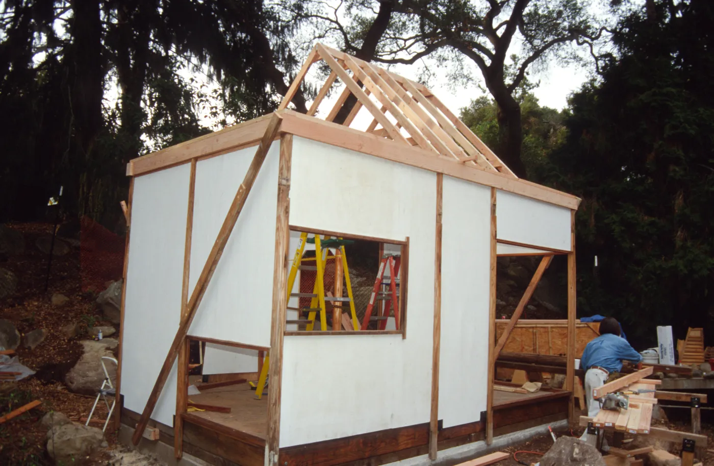 Tea House Construction