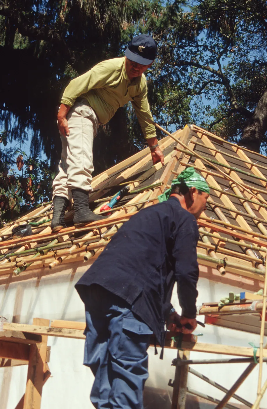 tea house construction