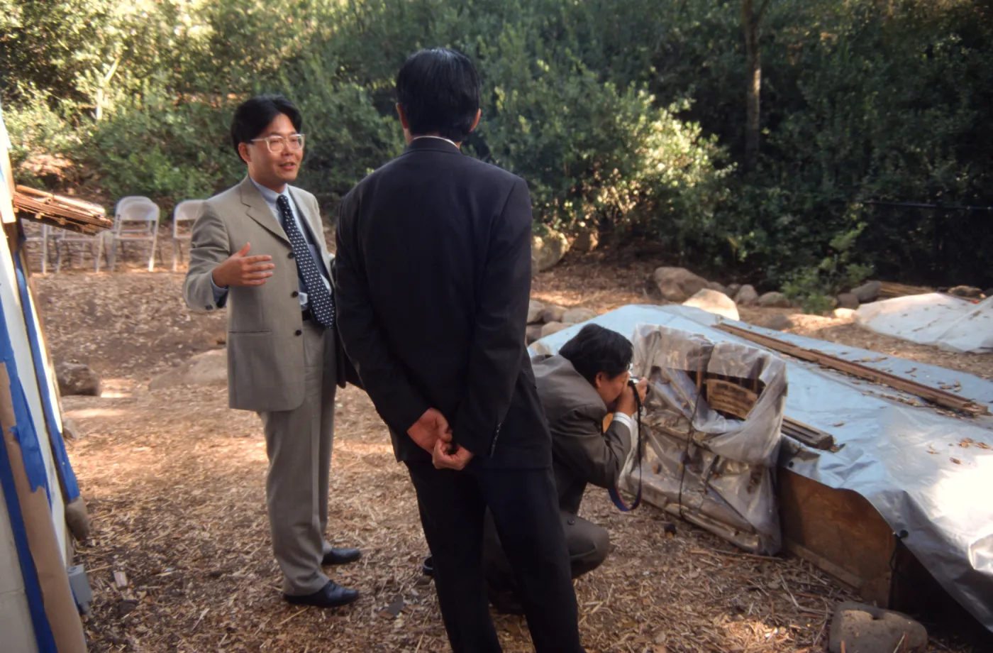 Japanese consul-general visit to Tea House