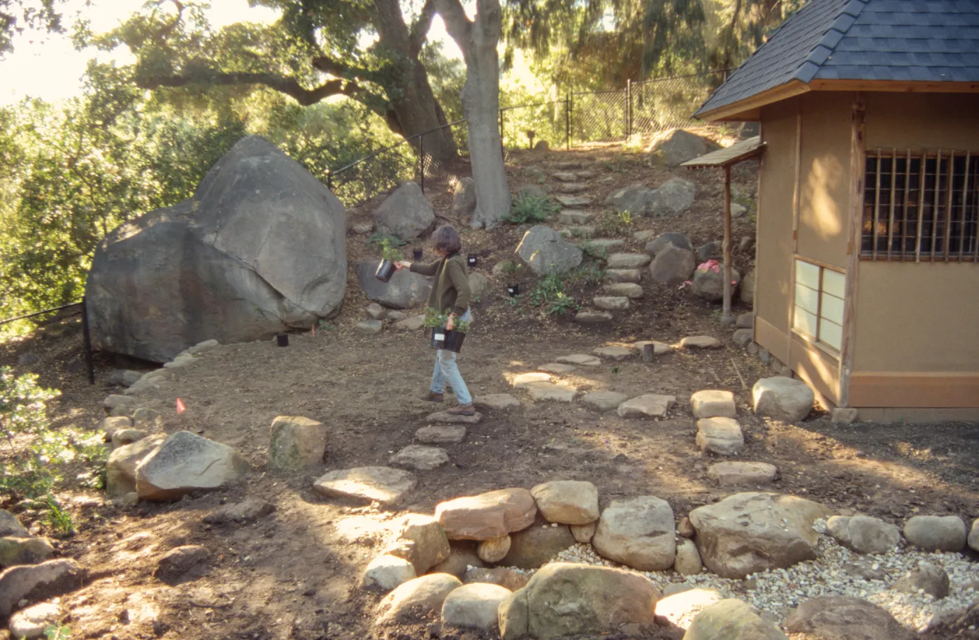 Tea House Garden installation