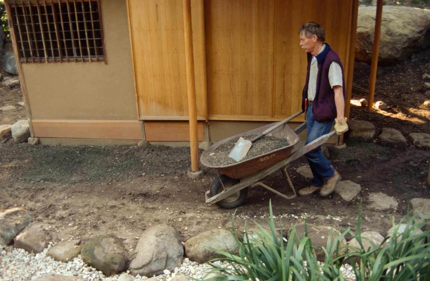 Tea House Garden installation