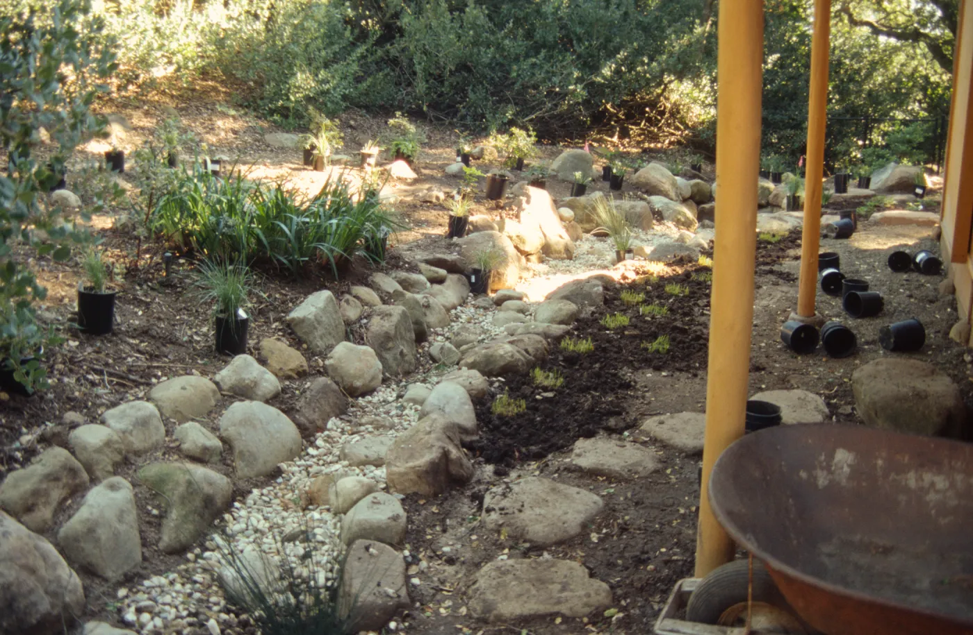 Tea House Garden installation