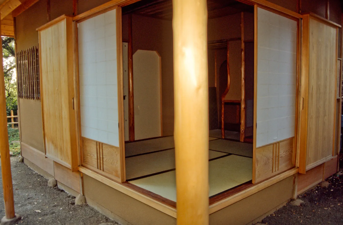 Looking into the Tea House