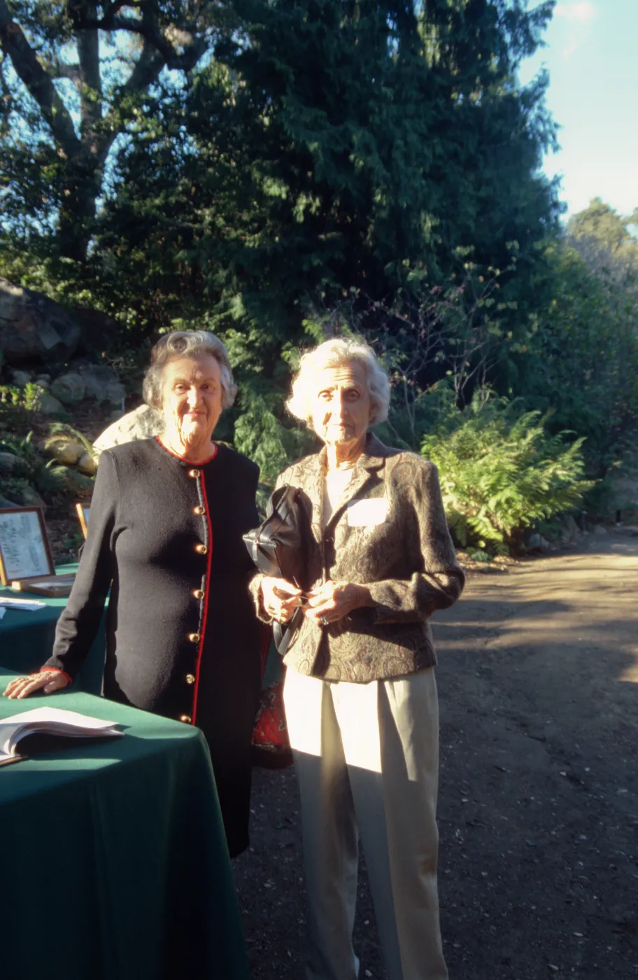 people at tea house event