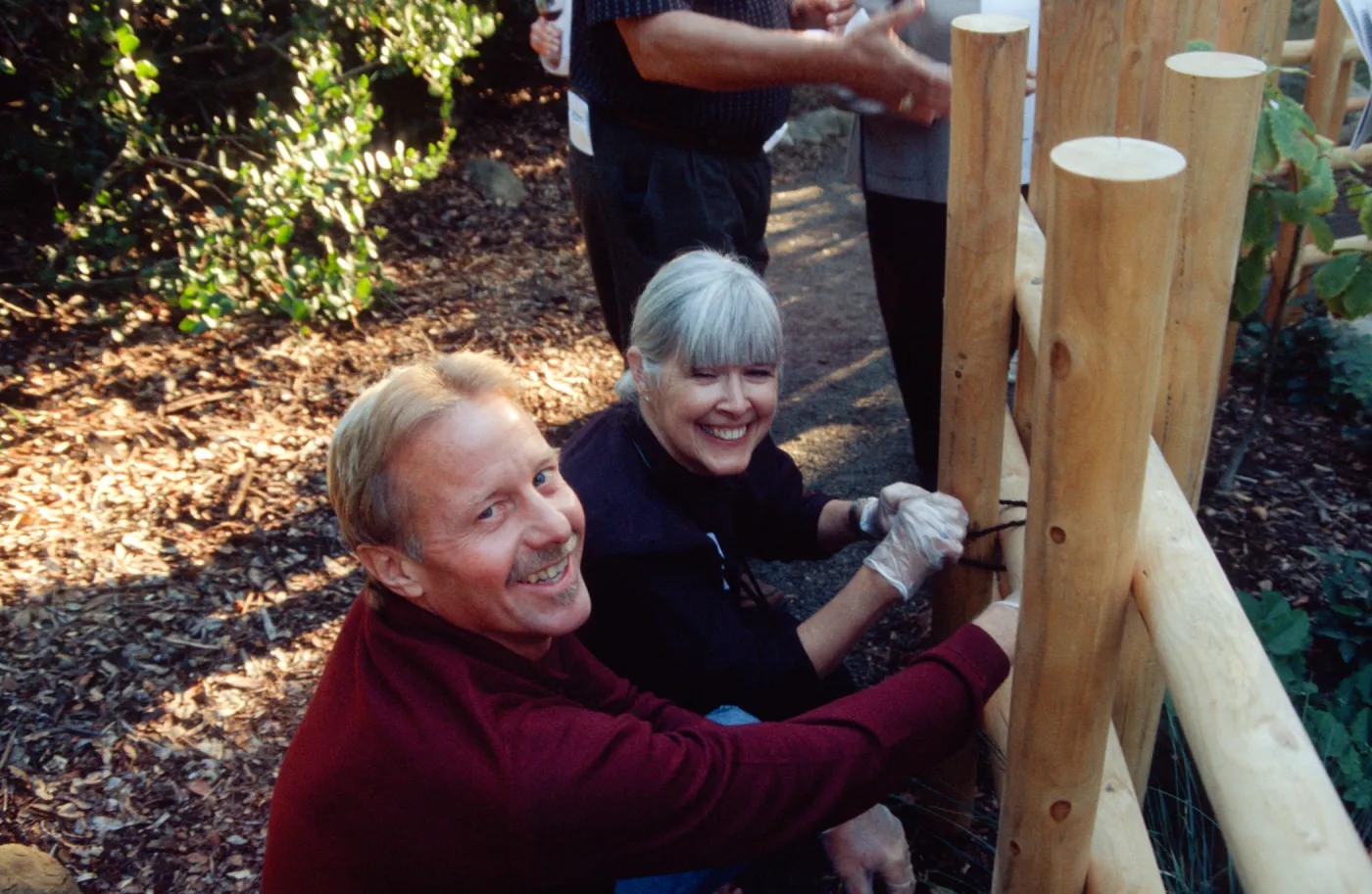 Dave Kershaw and Sandy Schneider