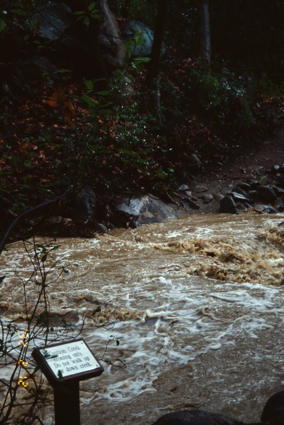 Mission Creek crossing