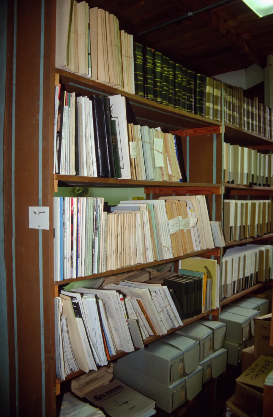 Office storage at SBBG