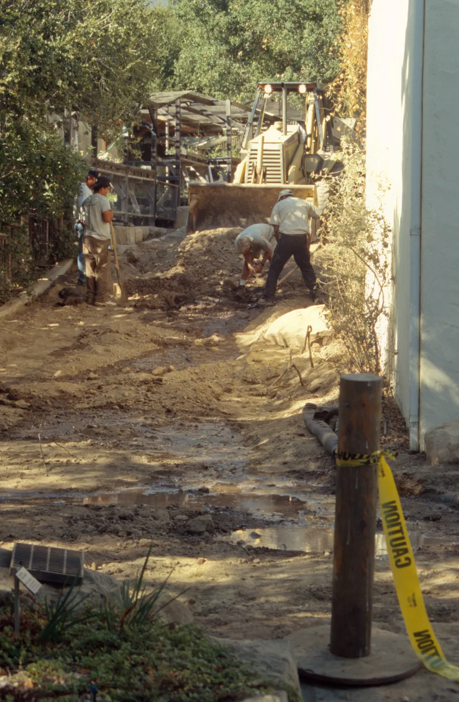 New pavered path to the Cottage