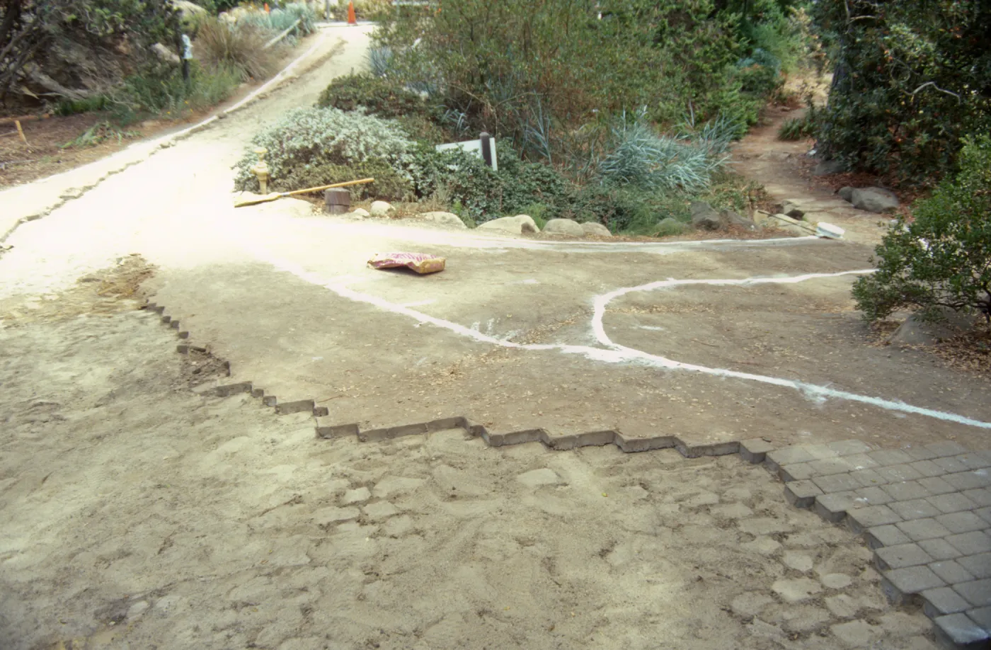 Entrance reconstruction