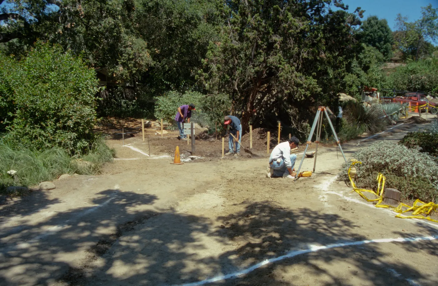 Entrance reconstruction