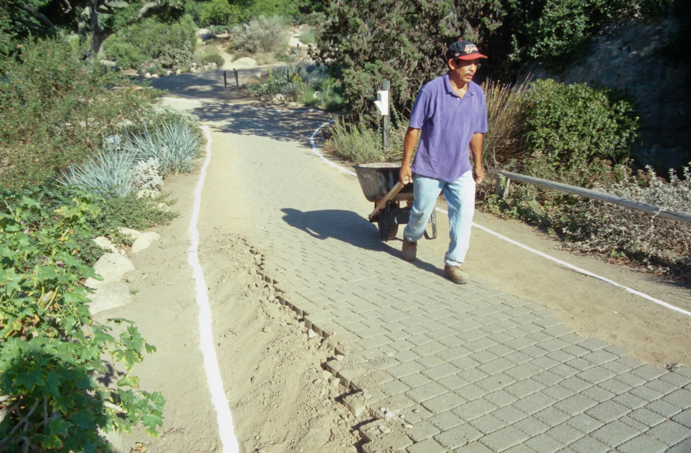 Entrance reconstruction