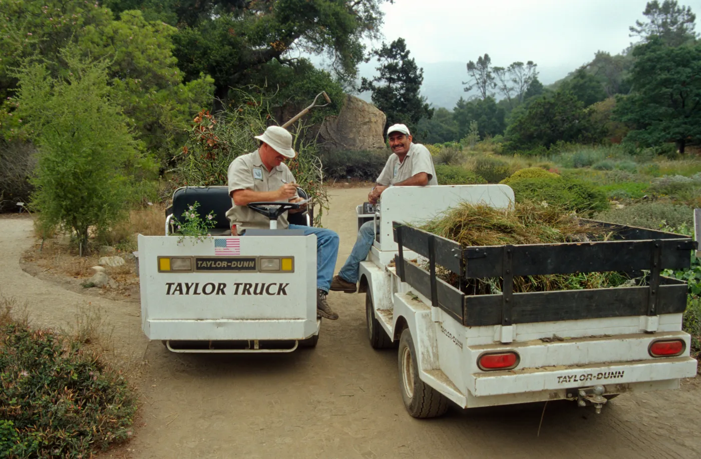 Two trucks