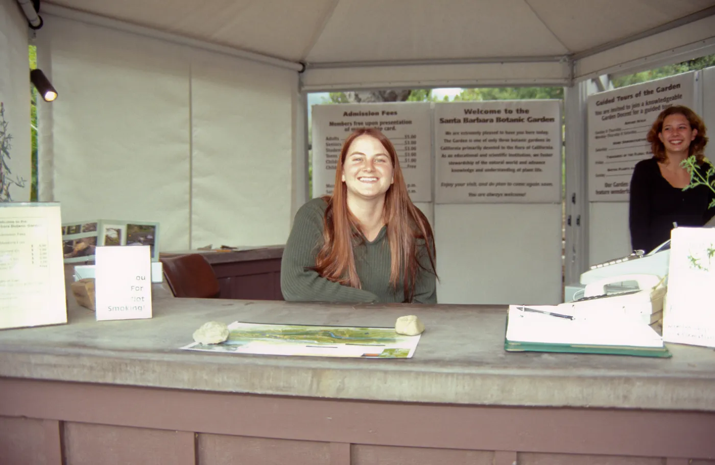 Entrance Kiosk ($5 Adult entrance fee)