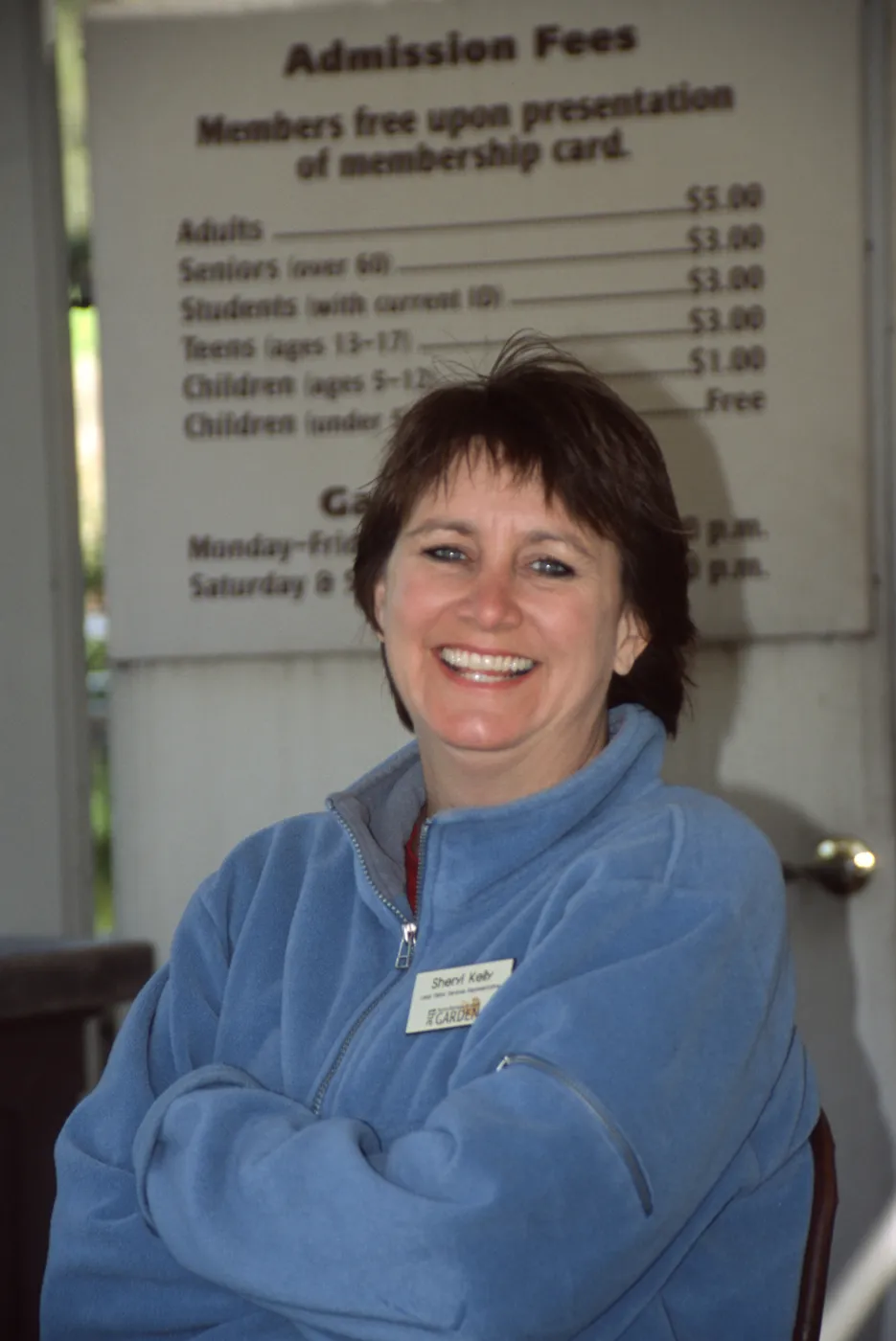 Sheryl Kelly, Entrance Kiosk ($5 Adult entrance fee)