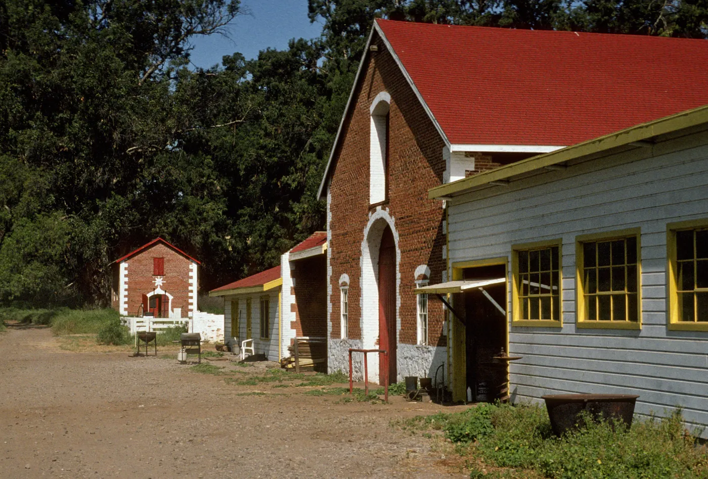 Stanton Ranch barns, Santa Cruz Island