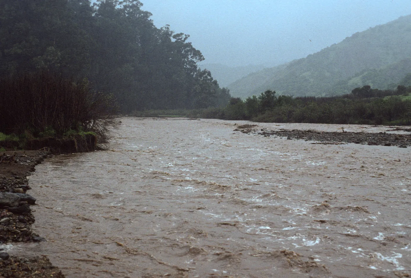 Flash Flood, Santa Cruz Island