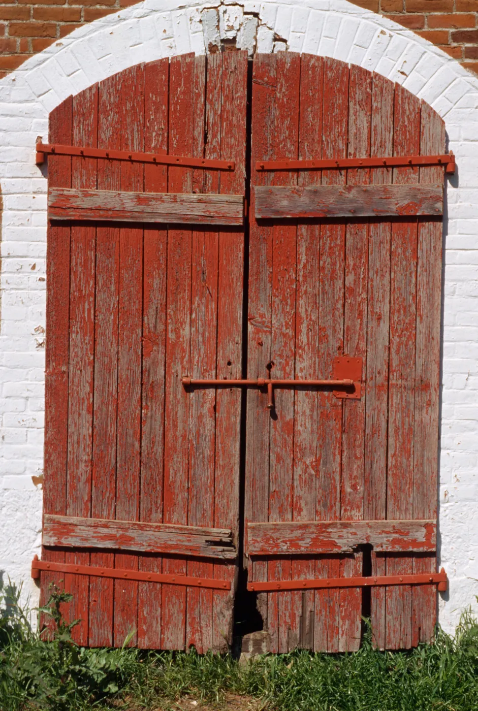 Horse Barn doors, Stanton Ranch, Santa Cruz Island