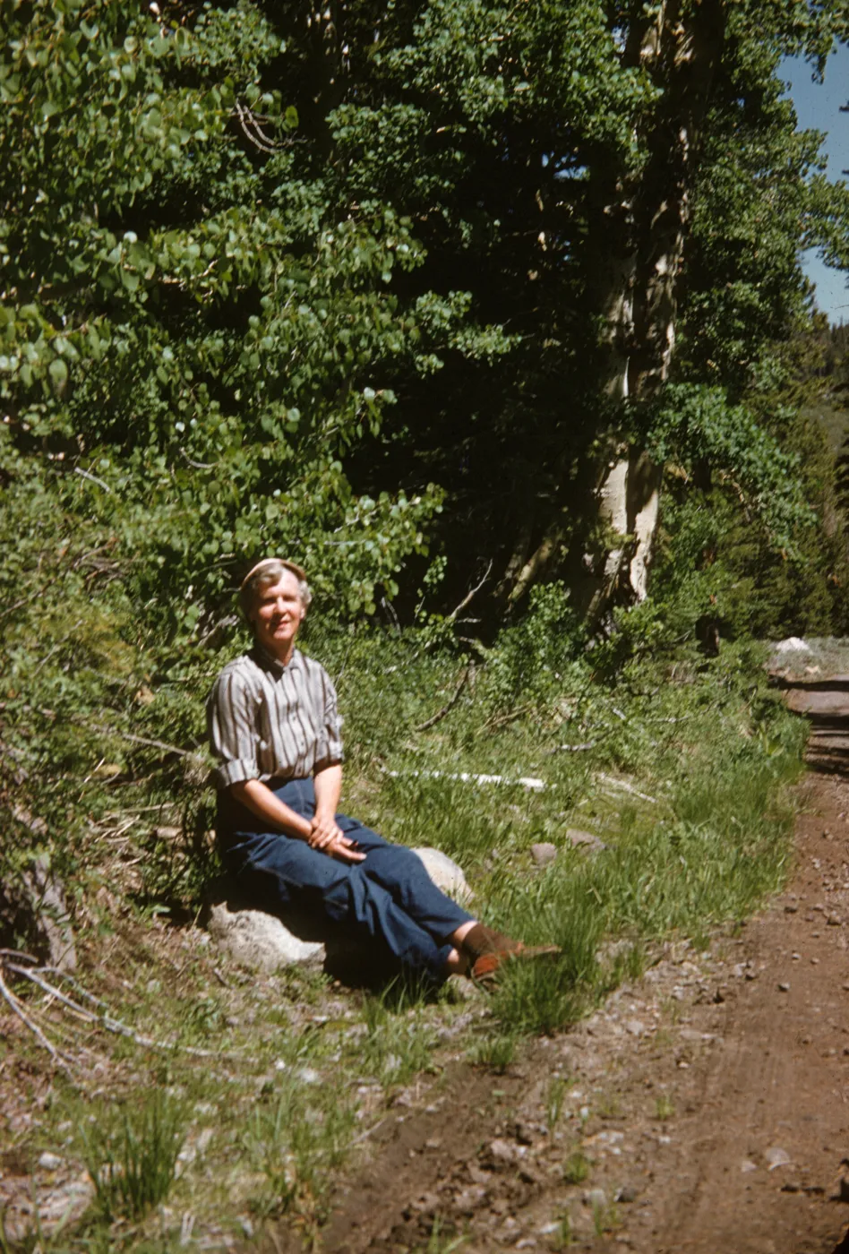 Lyda Edge on Old Mammoth Road