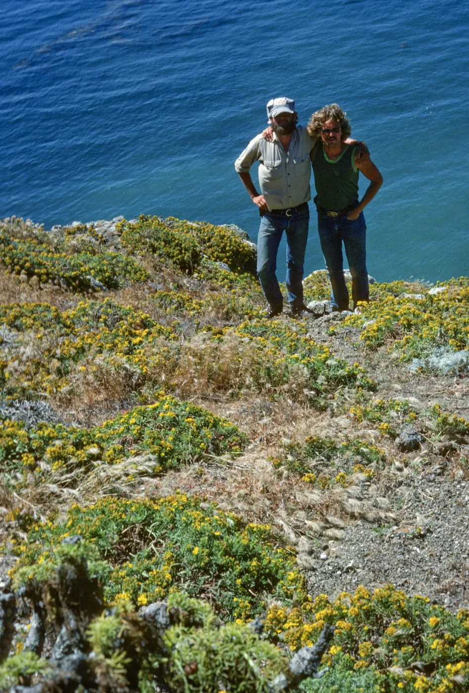 Steve Timbrook and Steve Junak, Santa Barbara Island