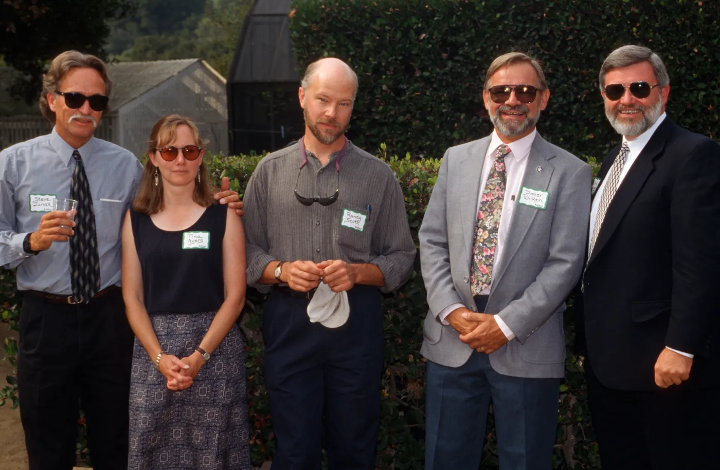 'Flora of Santa Cruz Island' book signing, authors (Steve Junak, Tina Ayers, Randy Scott, Dieter Wilken, David Young)