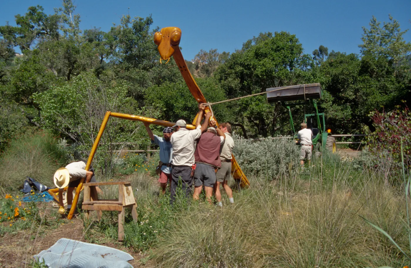 Big Bugs, Praying Mantis setup