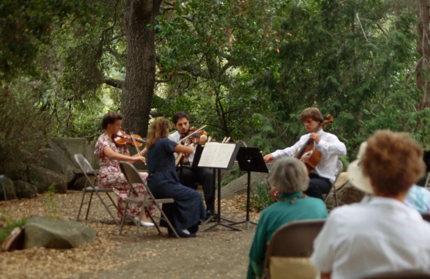 Music Academy of the West Concert, under the Meadow Oaks