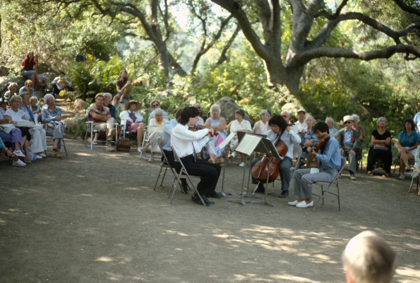 Music Academy of the West Concert, under the Meadow Oaks
