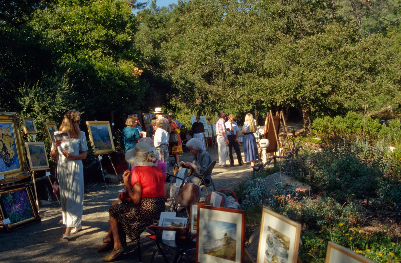 Art Inspired in the Garden Fundraiser