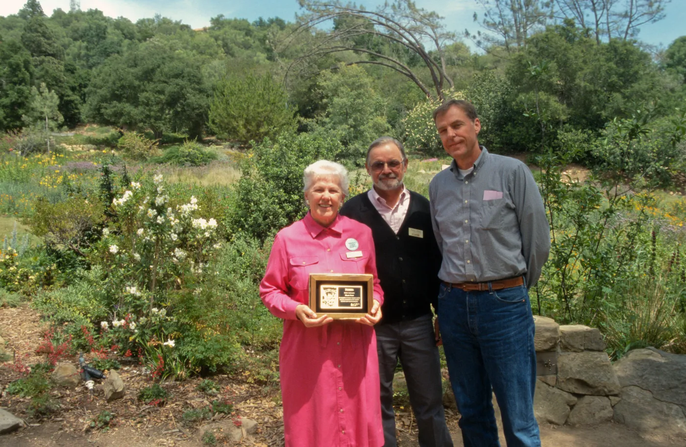 Volunteer Luncheon 2003. Cherie Bratt, Dieter Wilken, Bob Muller