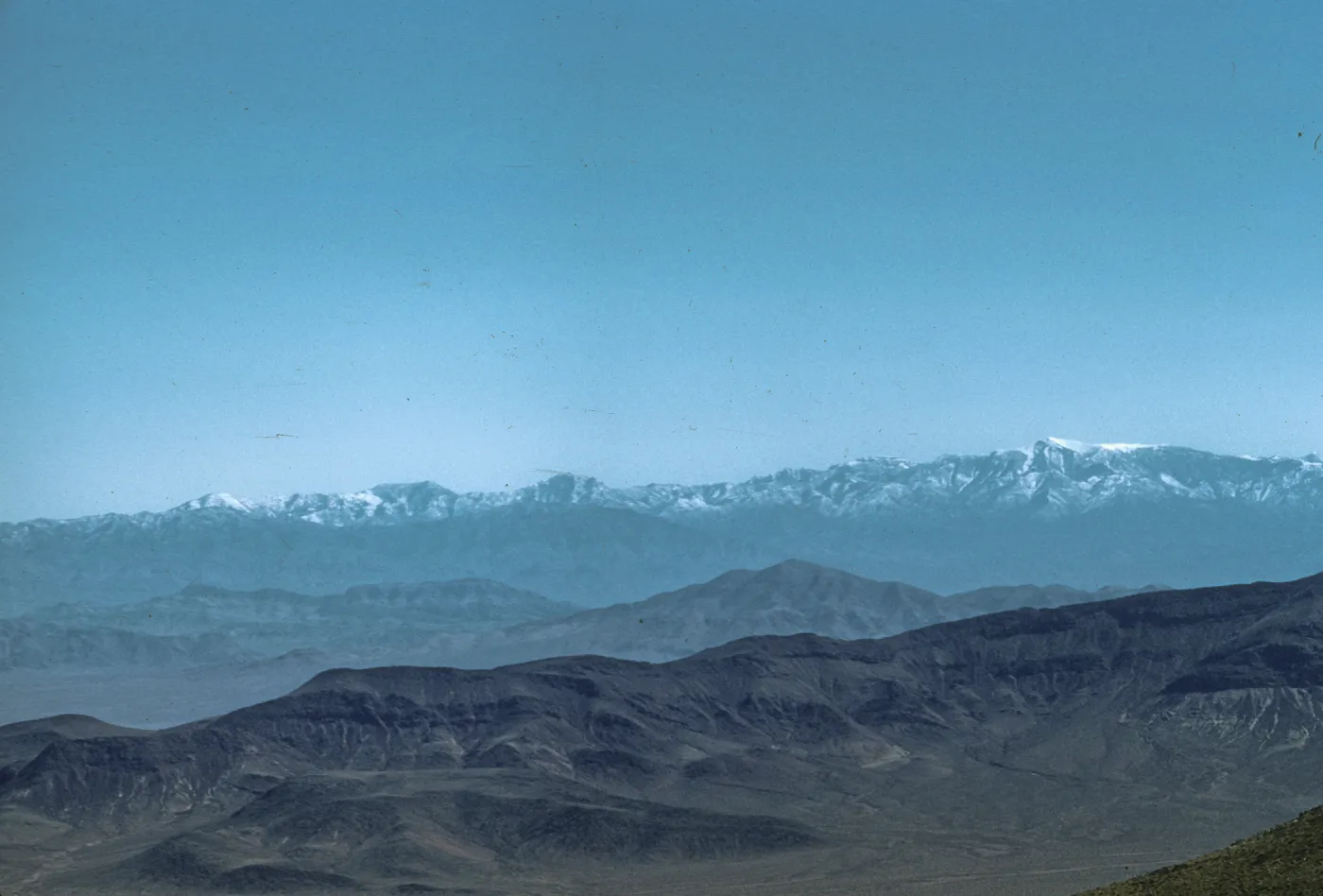 mountains to east from Dante's View, Death valley
