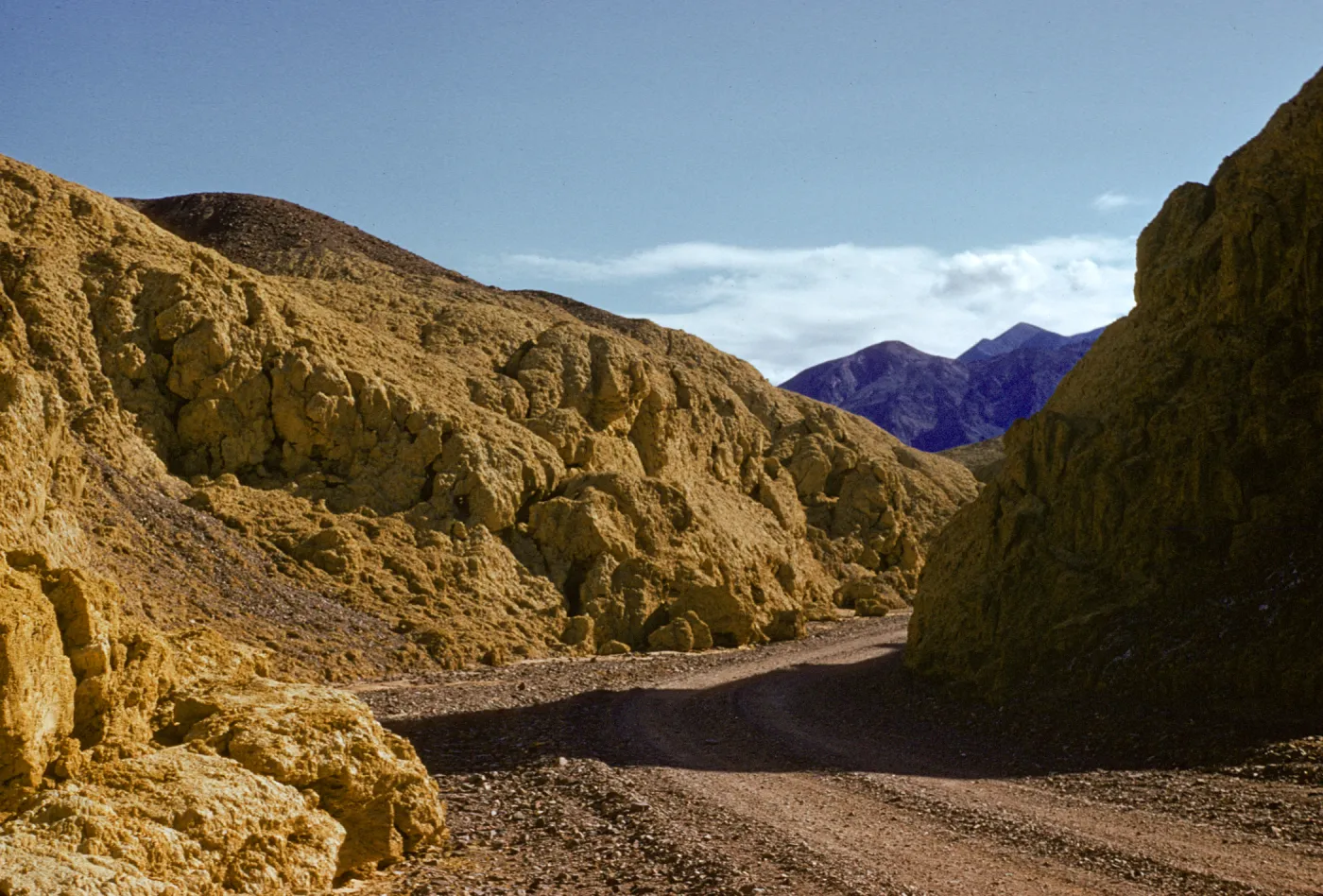 up Mustard Canyon, Death Valley