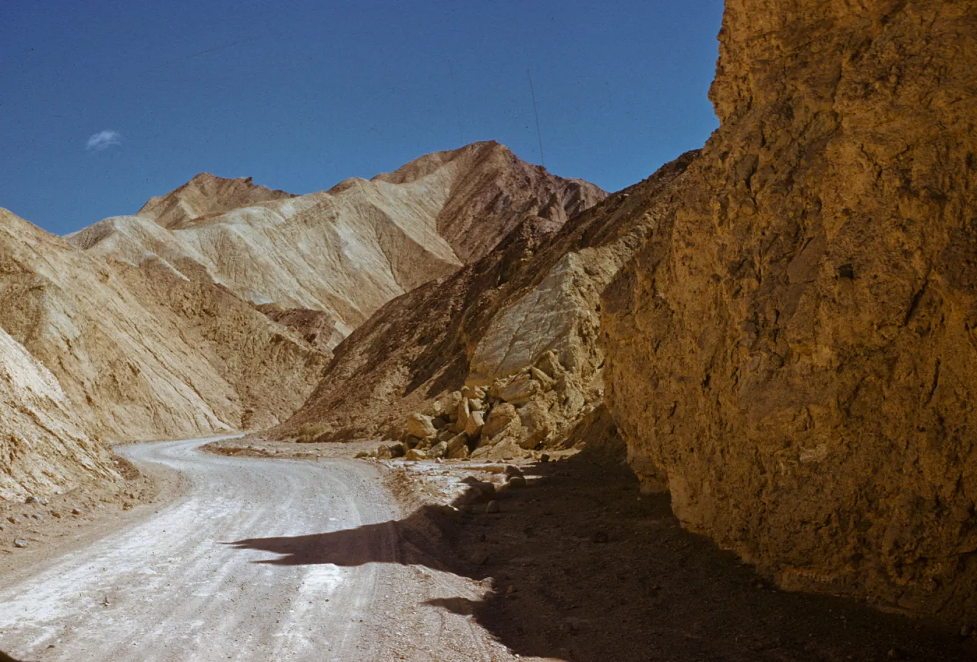 in Golden Canyon, Death Valley