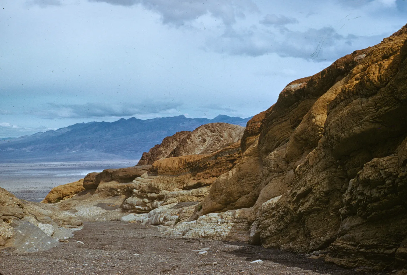 Mosaic Canyon, view out to Death Valley